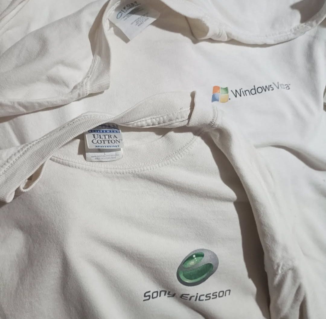 Vintage Window & Sony Logo Shirt Size US L / EU 52-54 / 3 - 4 Thumbnail