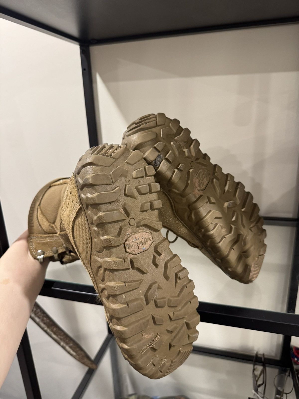 Vibram Military Desert Combat Boots Special Ops Coyote Vibram Sole Size US 8 / EU 41 - 5 Thumbnail