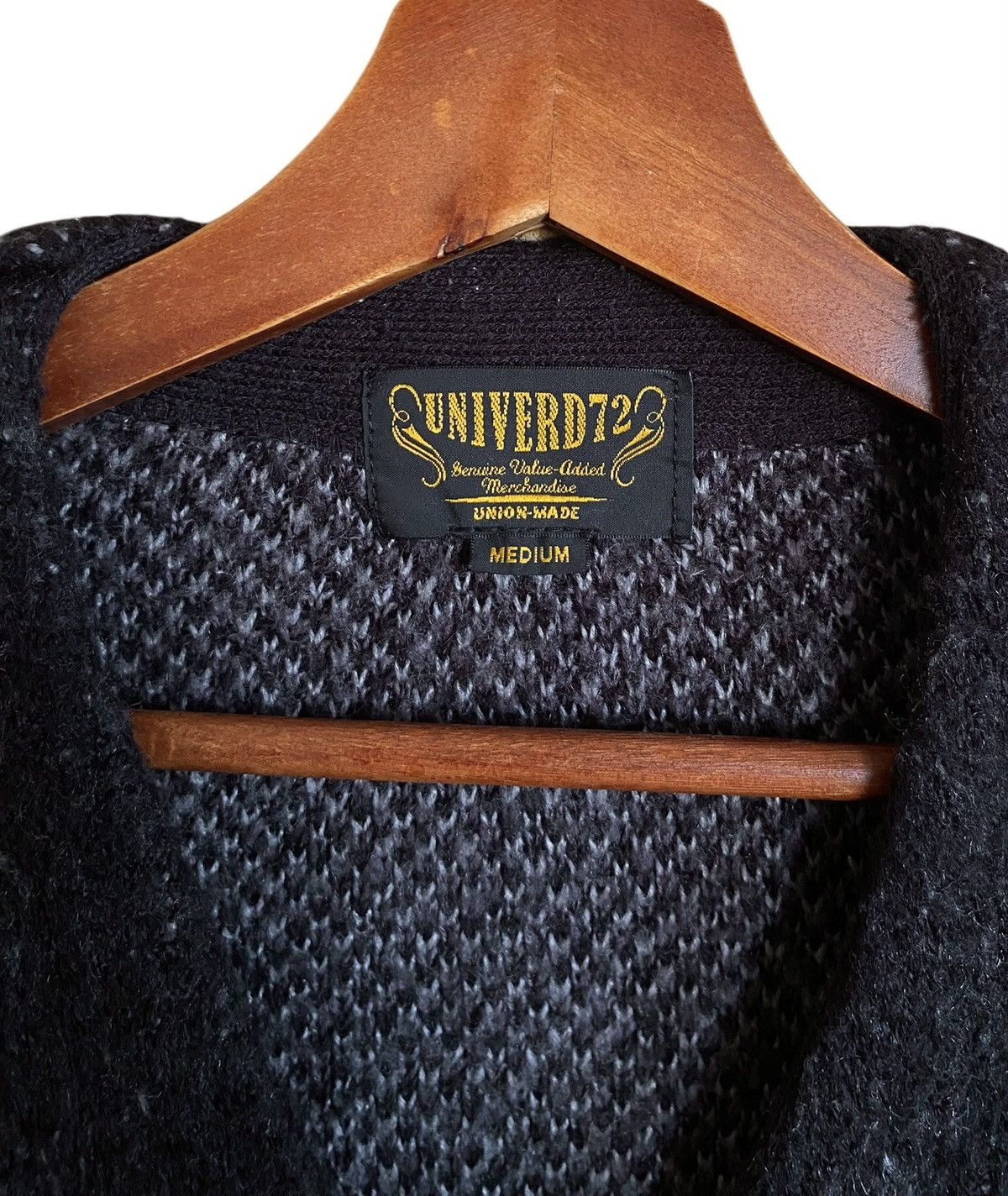 Japanese Brand Rare Vintage Japanese Brand Univerd72 Mohair Cardigan 1990s Size US M / EU 48-50 / 2 - 7 Thumbnail