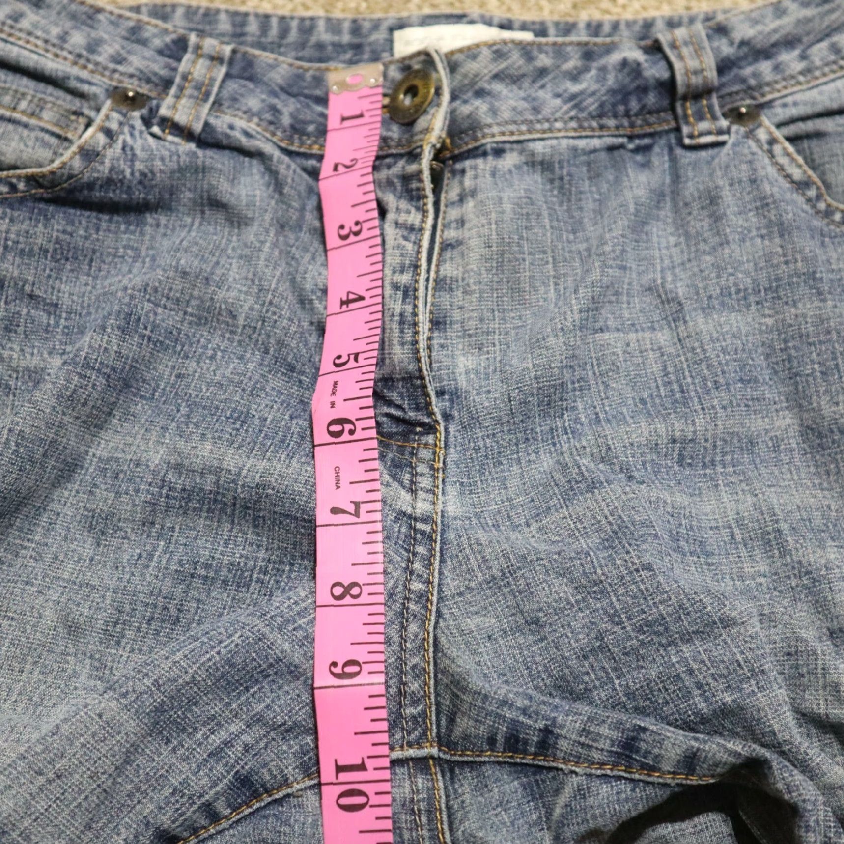 Rochas Rocha Jeans Boot Cut Blue Women's Size 12 Bottoms Jeans Bootcut Slimming Color Blue Rocha Womens 12 Jeans Size 34" / US 12 / IT 48 - 4 Thumbnail