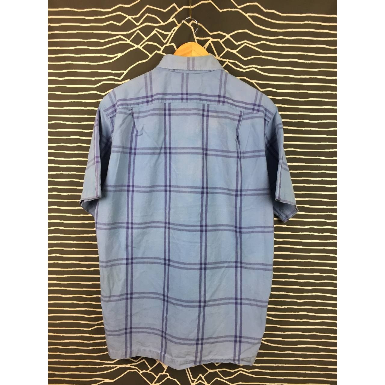 Polo Ralph Lauren × Vintage Vtg Polo Ralph Lauren Adams Short Sleeve Plaid Shirt Size US M / EU 48-50 / 2 - 12 Thumbnail