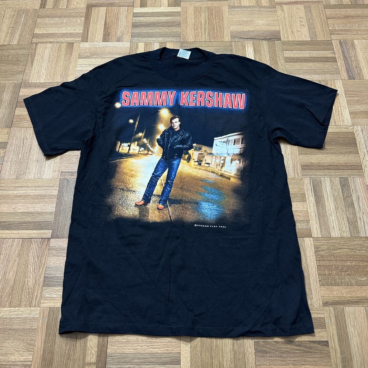 Delta Vintage Sammy Kershaw tee Size US L / EU 52-54 / 3 - 1 Thumbnail