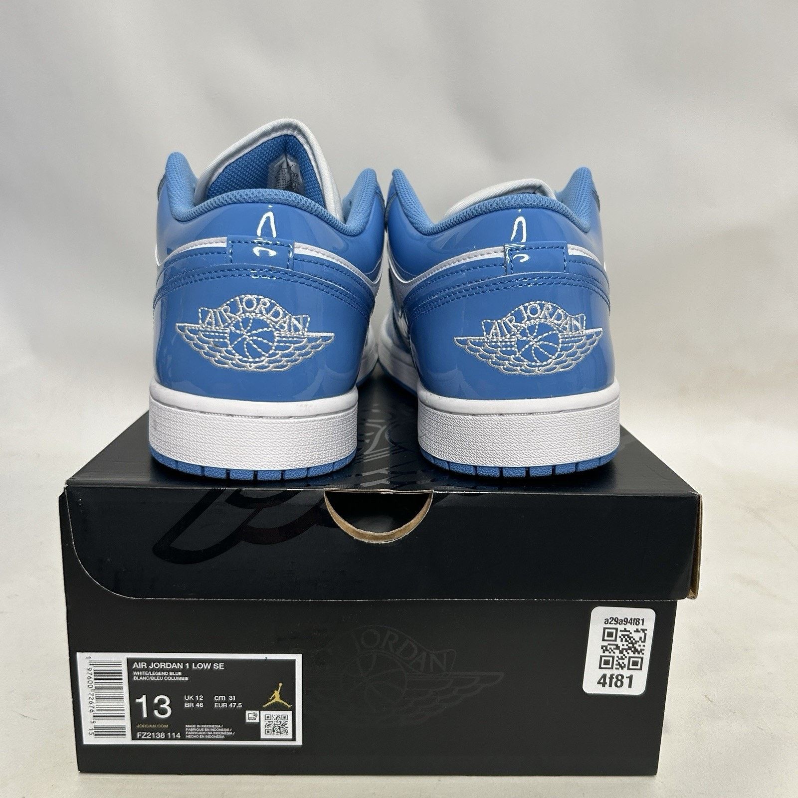 Jordan Brand Nike Air Jordan 1 Retro Low SE “Legend Blue” FZ2138-114 Size US 13 / EU 46 - 4 Thumbnail