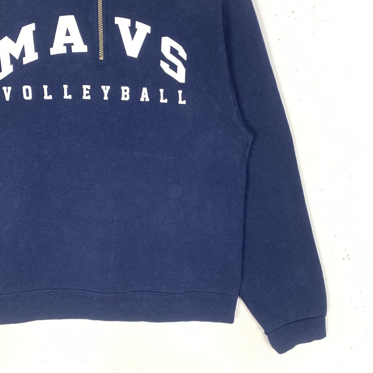 Vintage Vintage Jerzees MAVS Volleyball Streetwear Halfzip Fleece Size US M / EU 48-50 / 2 - 6 Thumbnail
