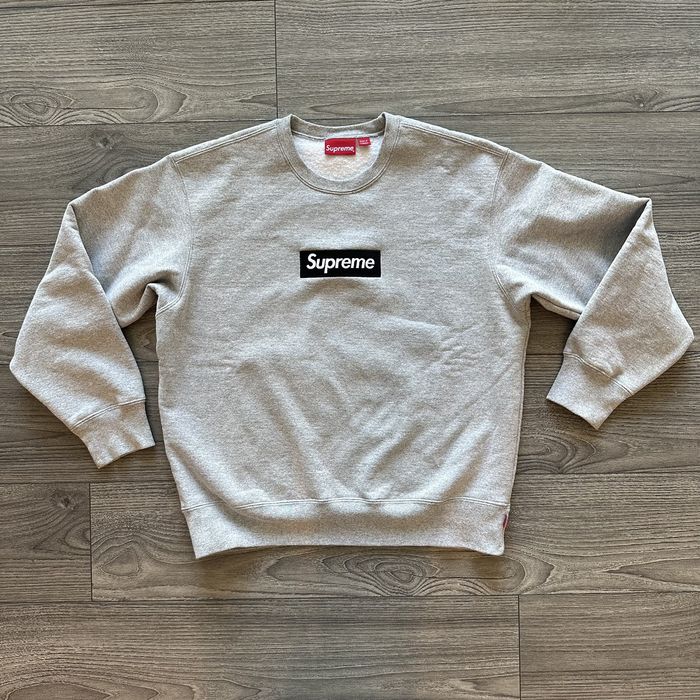 Supreme Box Logo Crewneck (FW22) Cardinal