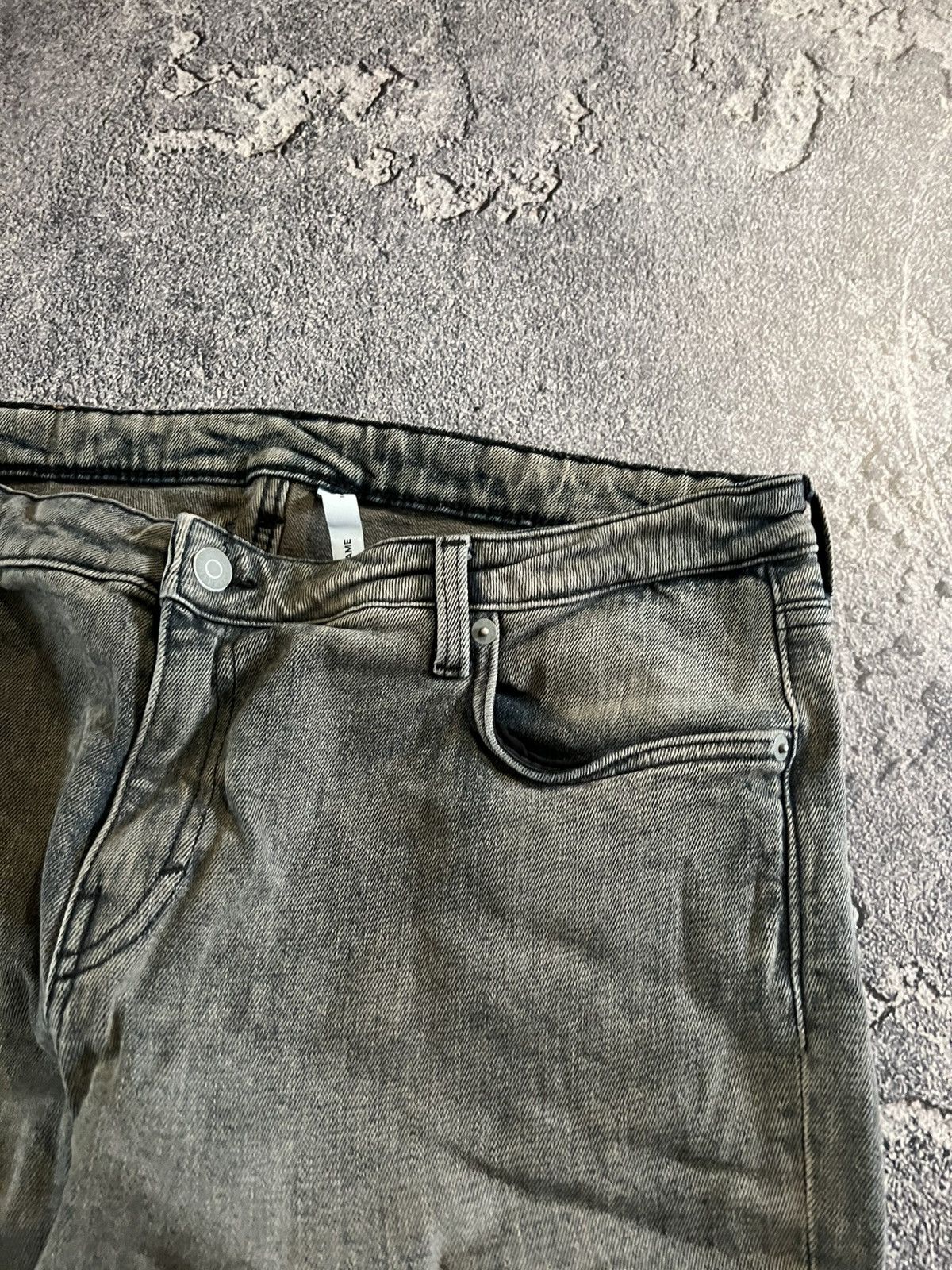 Vintage CRAZY Hysteric Glamour Style Y2K / Gray Baggy Flare Archive Size US 34 / EU 50 - 5 Thumbnail