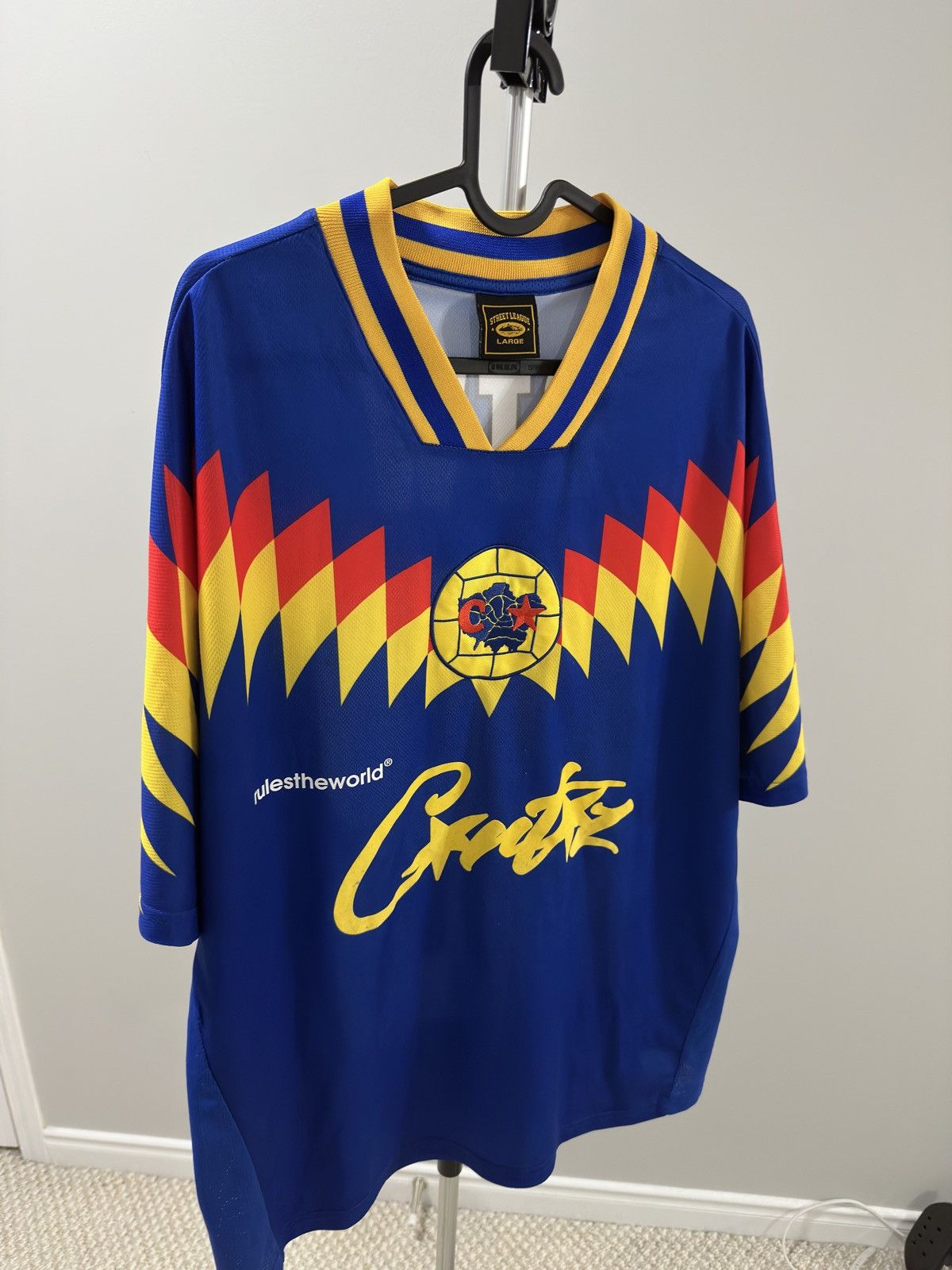 Corteiz Corteiz Club RTW Football Jersey | Grailed Corteiz Corteiz Club RTW Football Jersey | Grailed