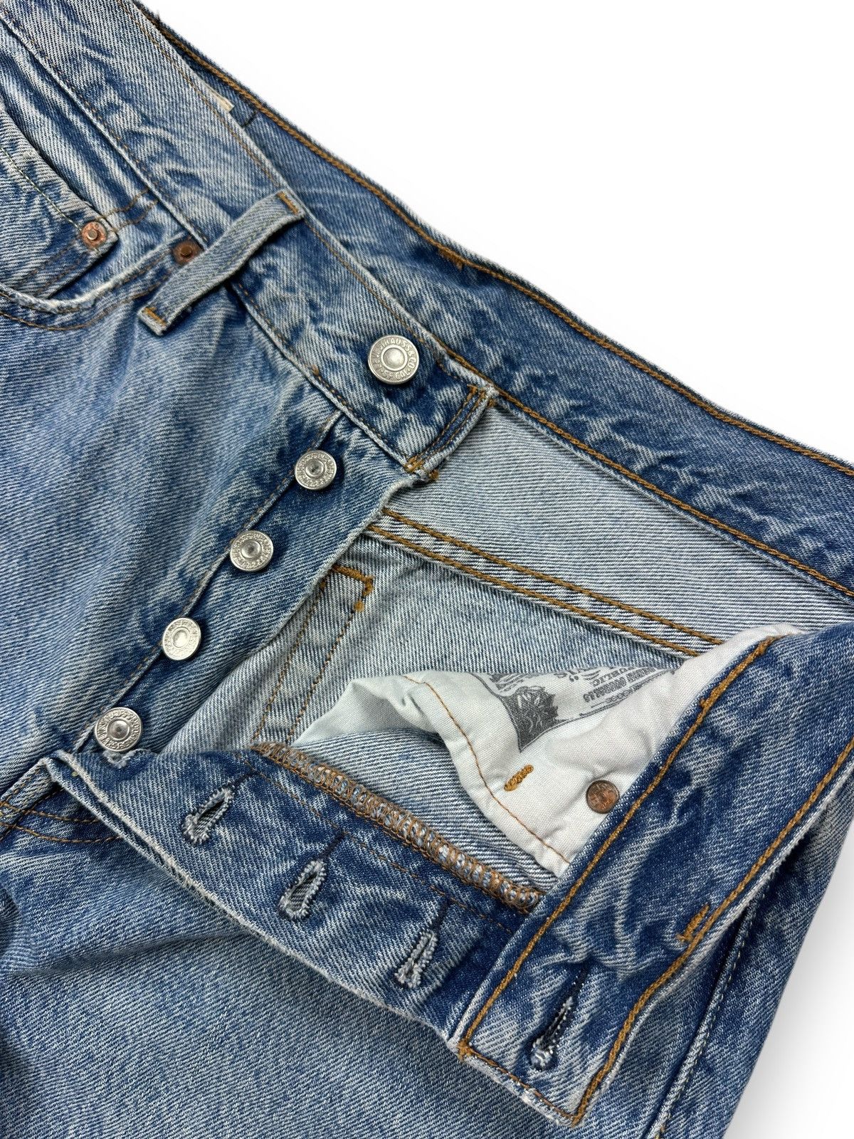 Levi's Levis 501 Women’s Jeans Size W28 L28 Size 28" / US 6 / IT 42 - 12 Thumbnail