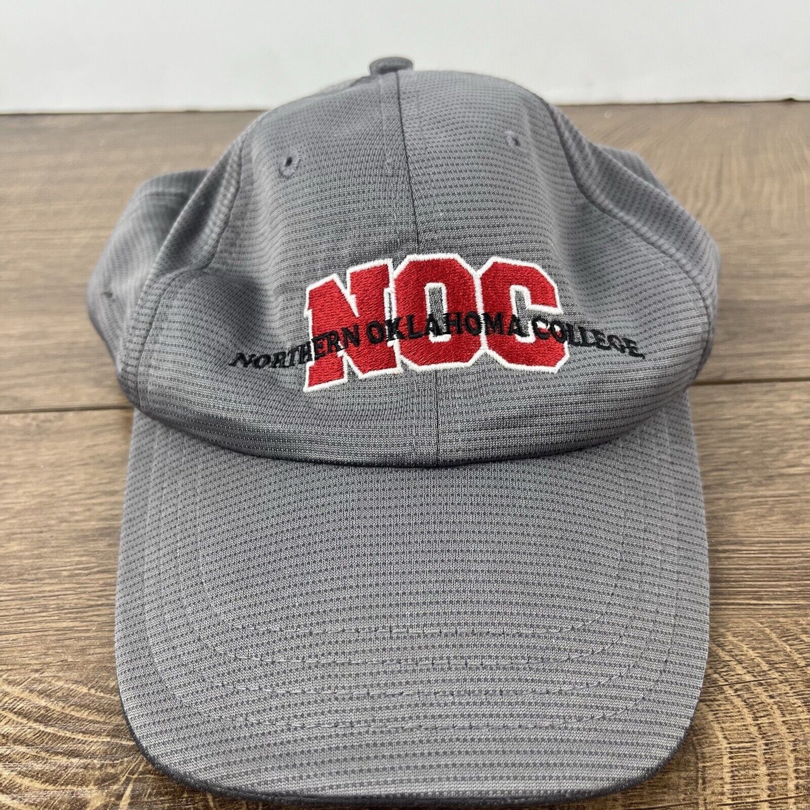 Other Northern Oklahoma College Hat NOC Hat Gray Adjustable Hat Ad Size ONE SIZE - 4 Thumbnail