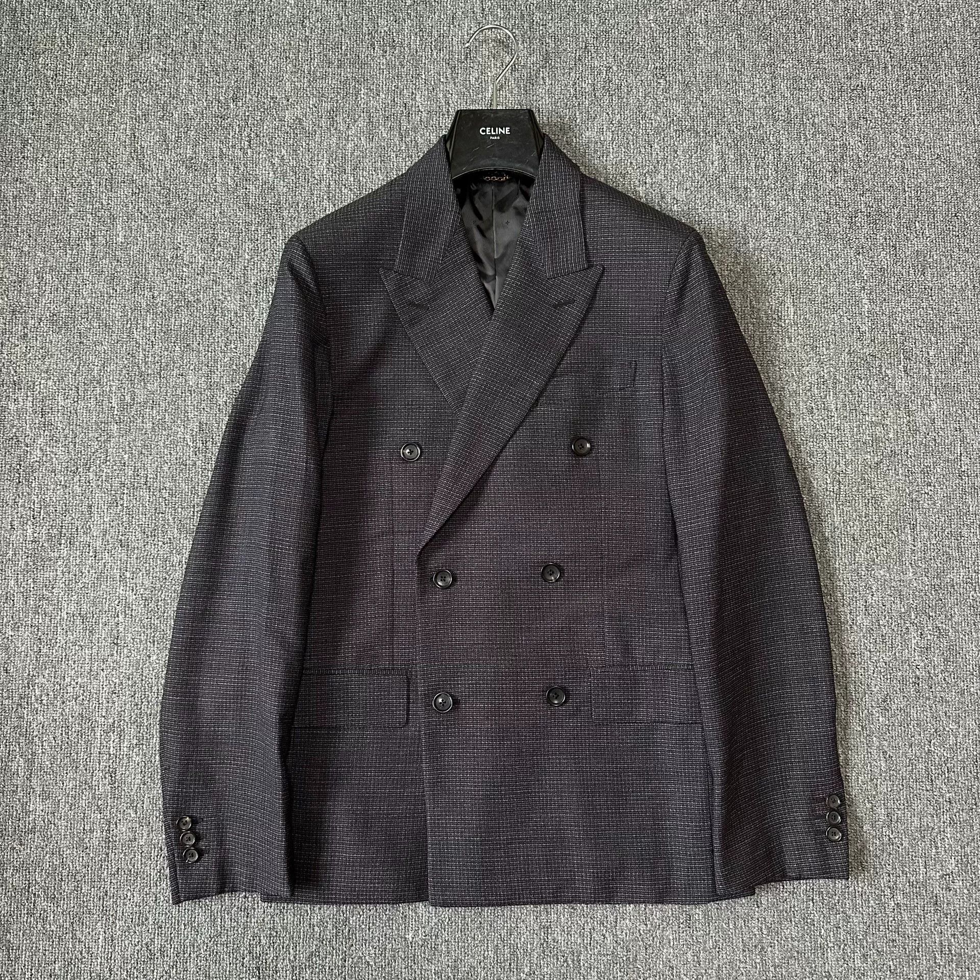 Louis Vuitton Louis Vuitton Multi Wool Woven Blazer Size US M / EU 48-50 / 2 - 1 Thumbnail