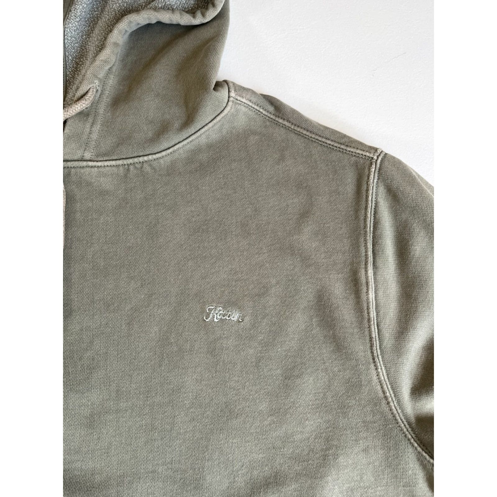 Katin Katin Hooded Embroidery Logo Hoodie Mens Shirt M Green Size US M / EU 48-50 / 2 - 5 Thumbnail