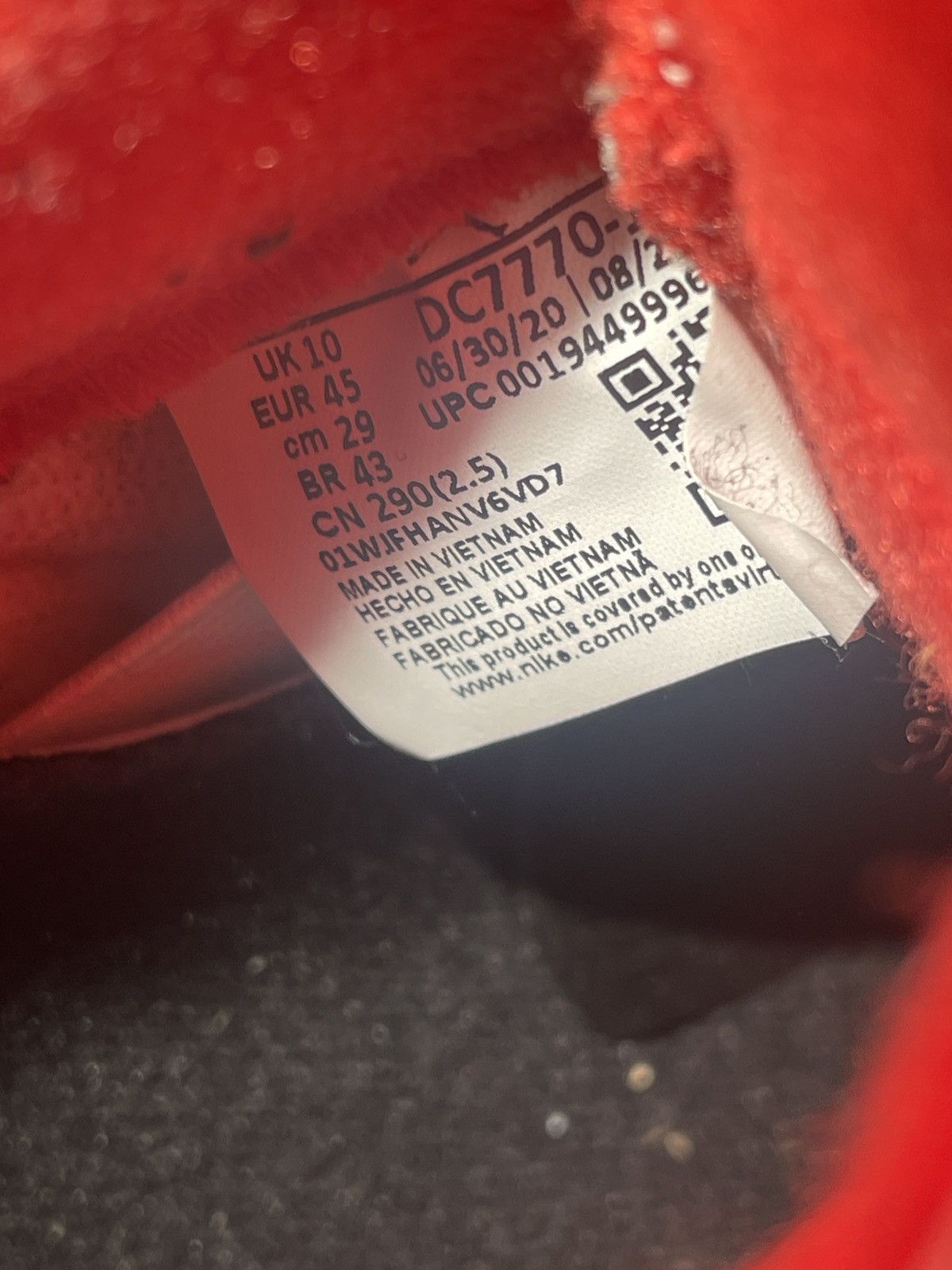 Jordan Brand Jordan 4 Fire Red - LIKE NEW , Taken care of Size US 11 / EU 44 - 8 Thumbnail
