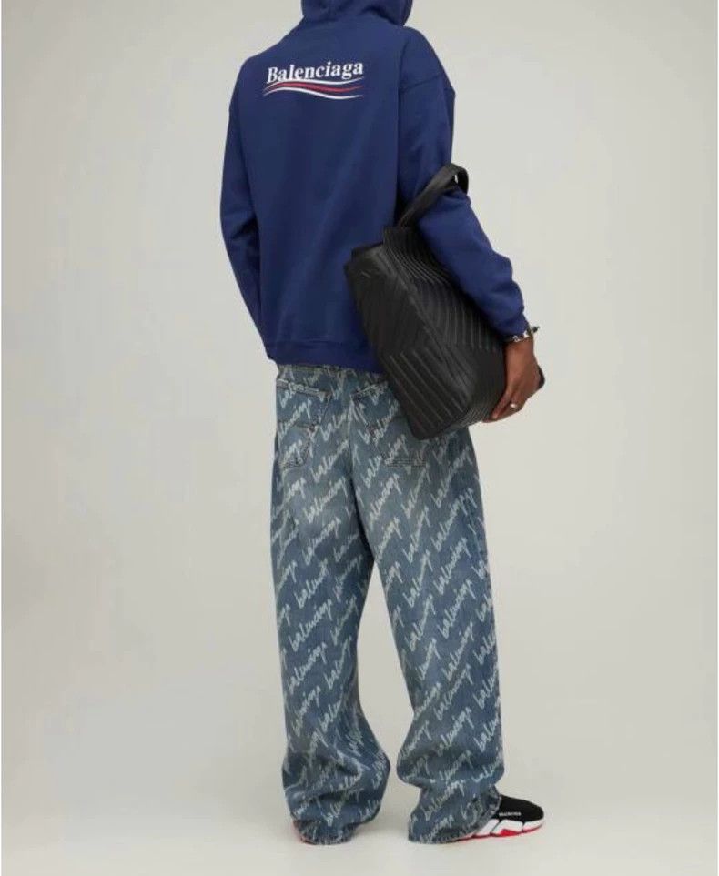 Balenciaga Balenciaga size s Bullet screen cursive writing logo full Size US 28 / EU 44 - 7 Thumbnail