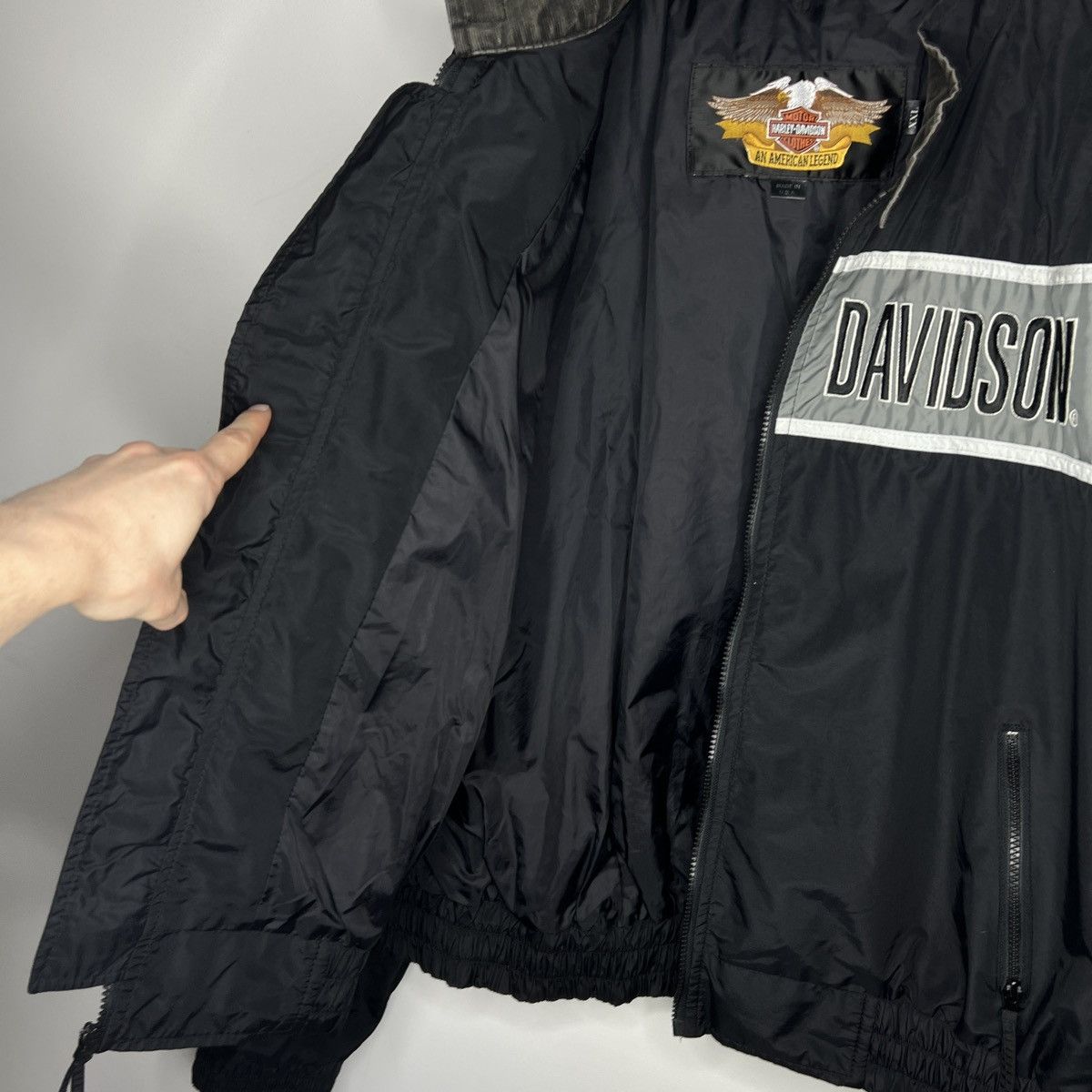 Harley Davidson × Japanese Brand Harley Davidson japan jacket bomber USA AMERICAN Y2k moto Size US XXL / EU 58 / 5 - 9 Thumbnail