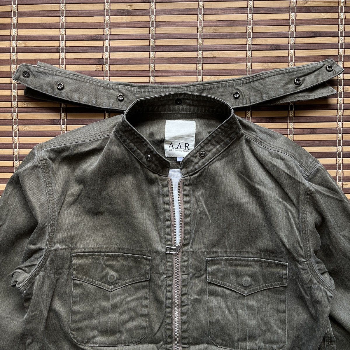 Designer × Yohji Yamamoto Yohji Yamamoto A.A.R Pockets Jacket Size US L / EU 52-54 / 3 - 12 Thumbnail