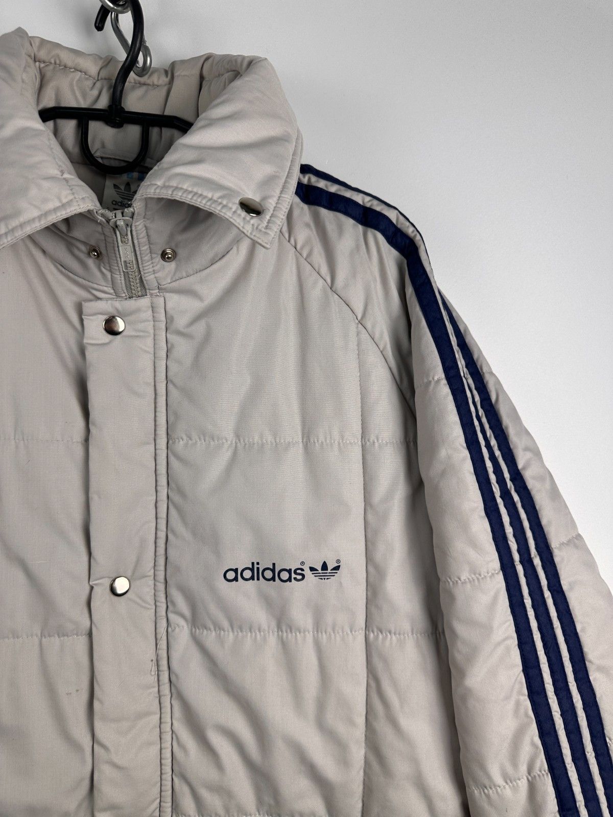 Adidas Adidas Vintage Parka Jacketr 90s White Mens Size M Size US S / EU 44-46 / 1 - 3 Thumbnail