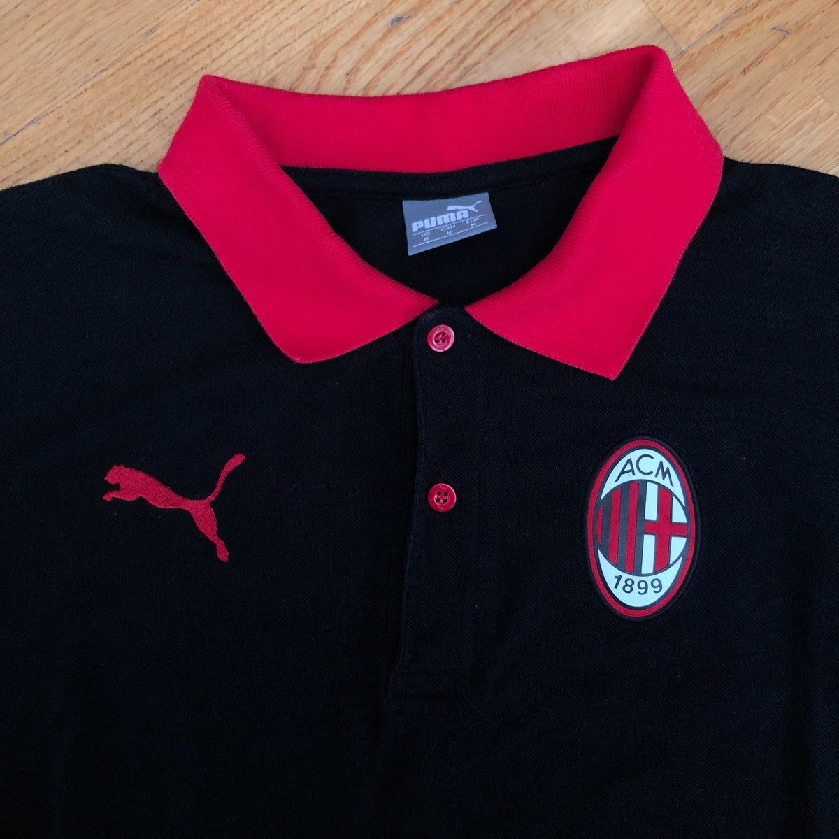 Puma AC Milan 2018 Puma Polo shirt - Size Medium Size US M / EU 48-50 / 2 - 3 Thumbnail