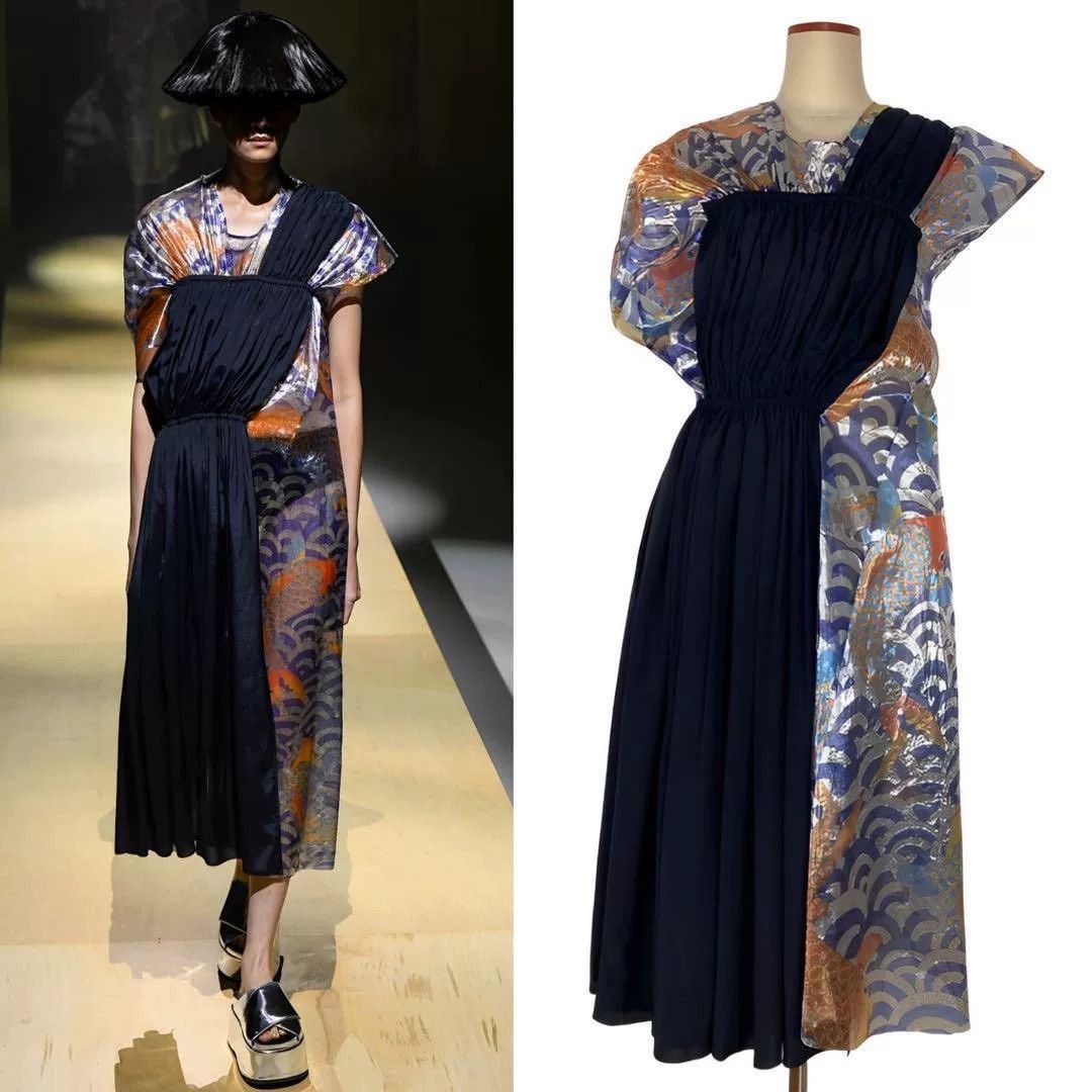 Junya Watanabe junya watanabe cdg pleated dress xs Size XS / US 0-2 / IT 36-38 - 1 Thumbnail