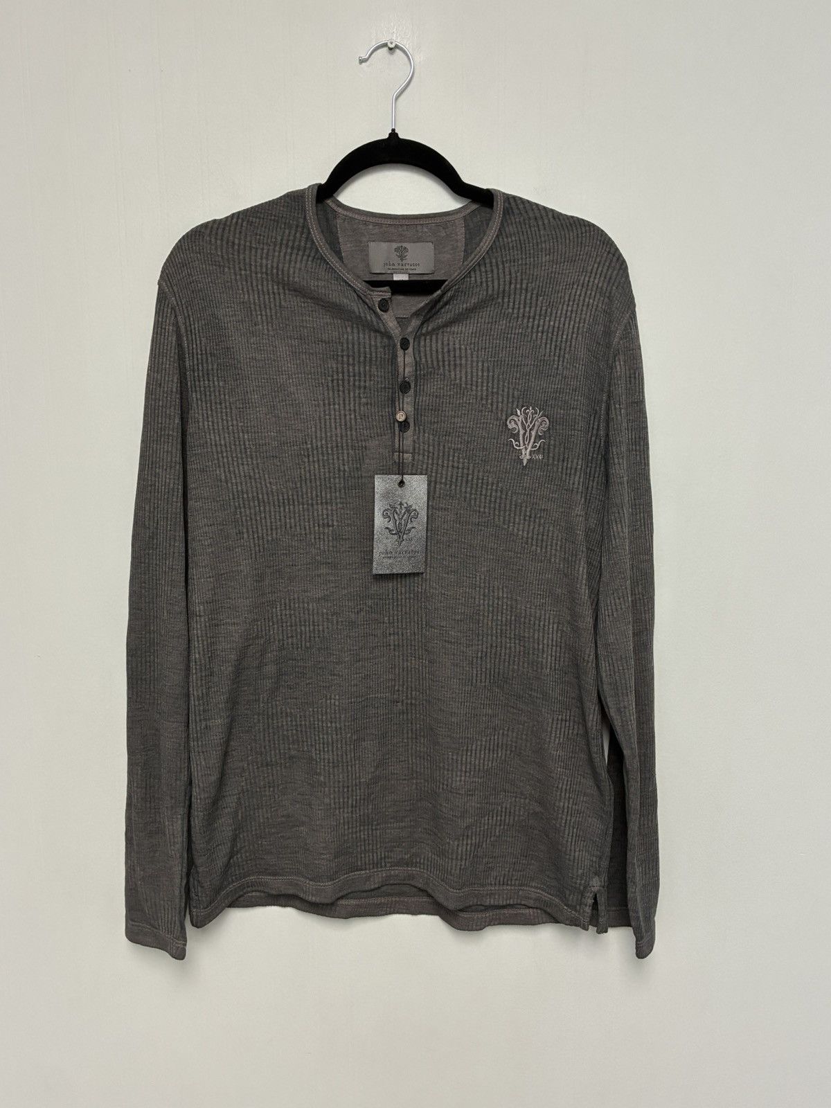 John Varvatos Klaus 25th anniversary Henley Medium Size US M / EU 48-50 / 2 - 10 Thumbnail