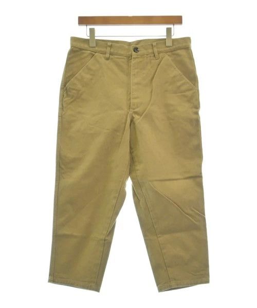 Comme des Garcons SHIRT Cropped Pants Cotton Wide Pants Plain Zipper Beige Size US 33 - 1 Thumbnail