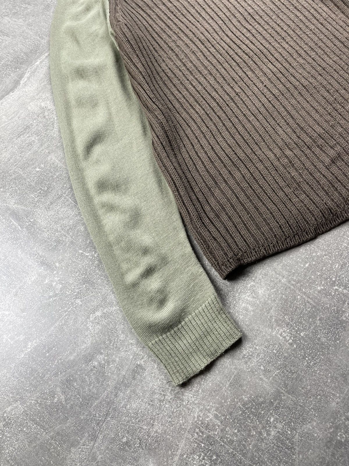 Diesel Diesel “Special Equipment 880-90 90s Ribbed Wool Zip Sweater Size US L / EU 52-54 / 3 - 3 Thumbnail