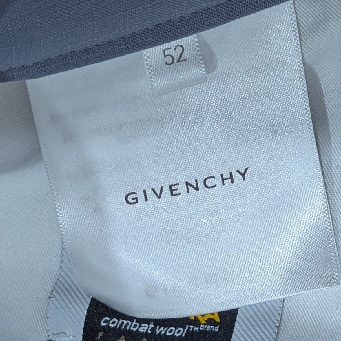 Givenchy Givenchy Wool Blend Slim Fit Pants Pearl Gray 52 US 36 Size US 36 / EU 52 - 8 Thumbnail
