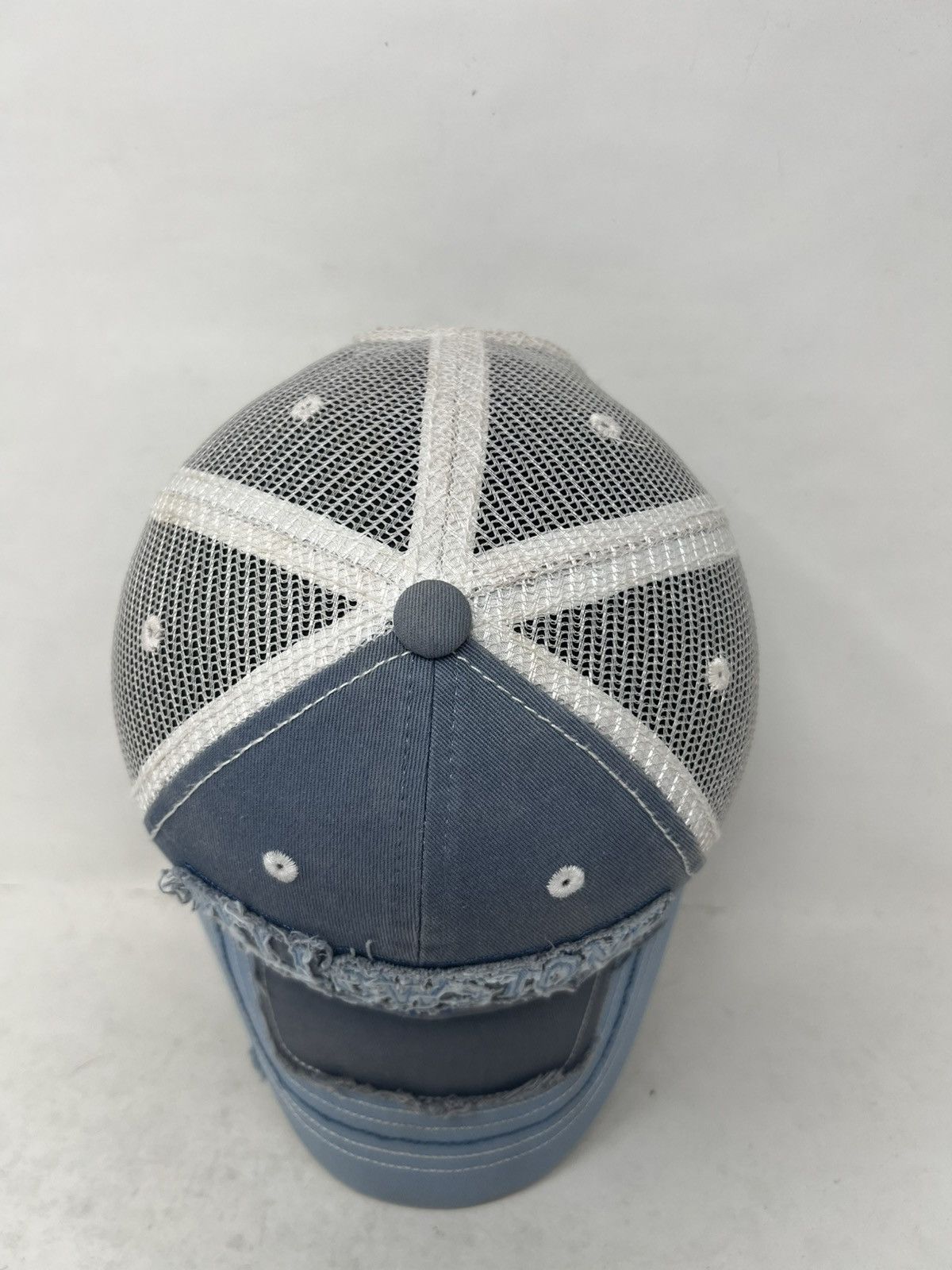 Japanese Brand Yellowstone Distressed Trucker Hat Size ONE SIZE - 6 Thumbnail