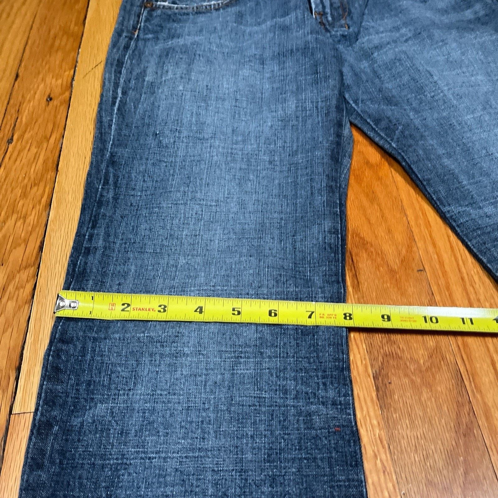 7 For All Mankind 7 For All Mankind Jeans Womens 29x31 Dojo Flare Low Rise USA Size 29" - 6 Thumbnail