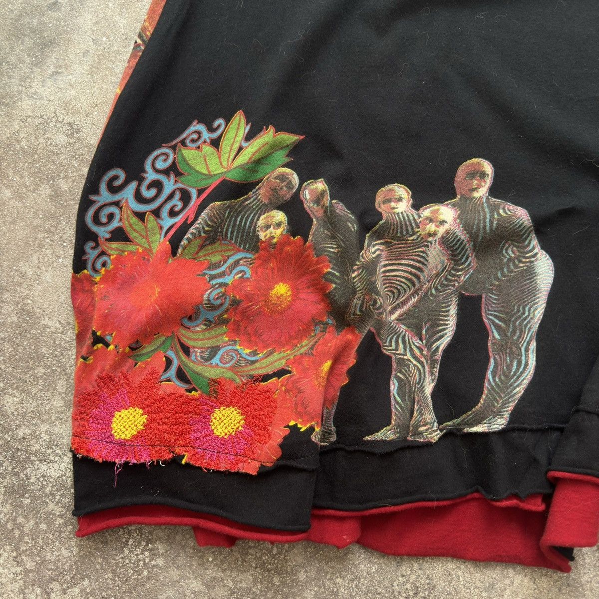 If Six Was Nine × Japanese Brand Amazing Vintage Avant Garde Crazy Skirt Size 30" / US 8 / IT 44 - 8 Thumbnail