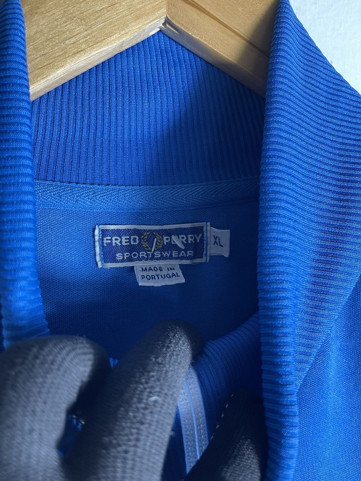 Fred Perry × Vintage Vintage Fred Perry track jacket made in Portugal Size US XL / EU 56 / 4 - 5 Thumbnail