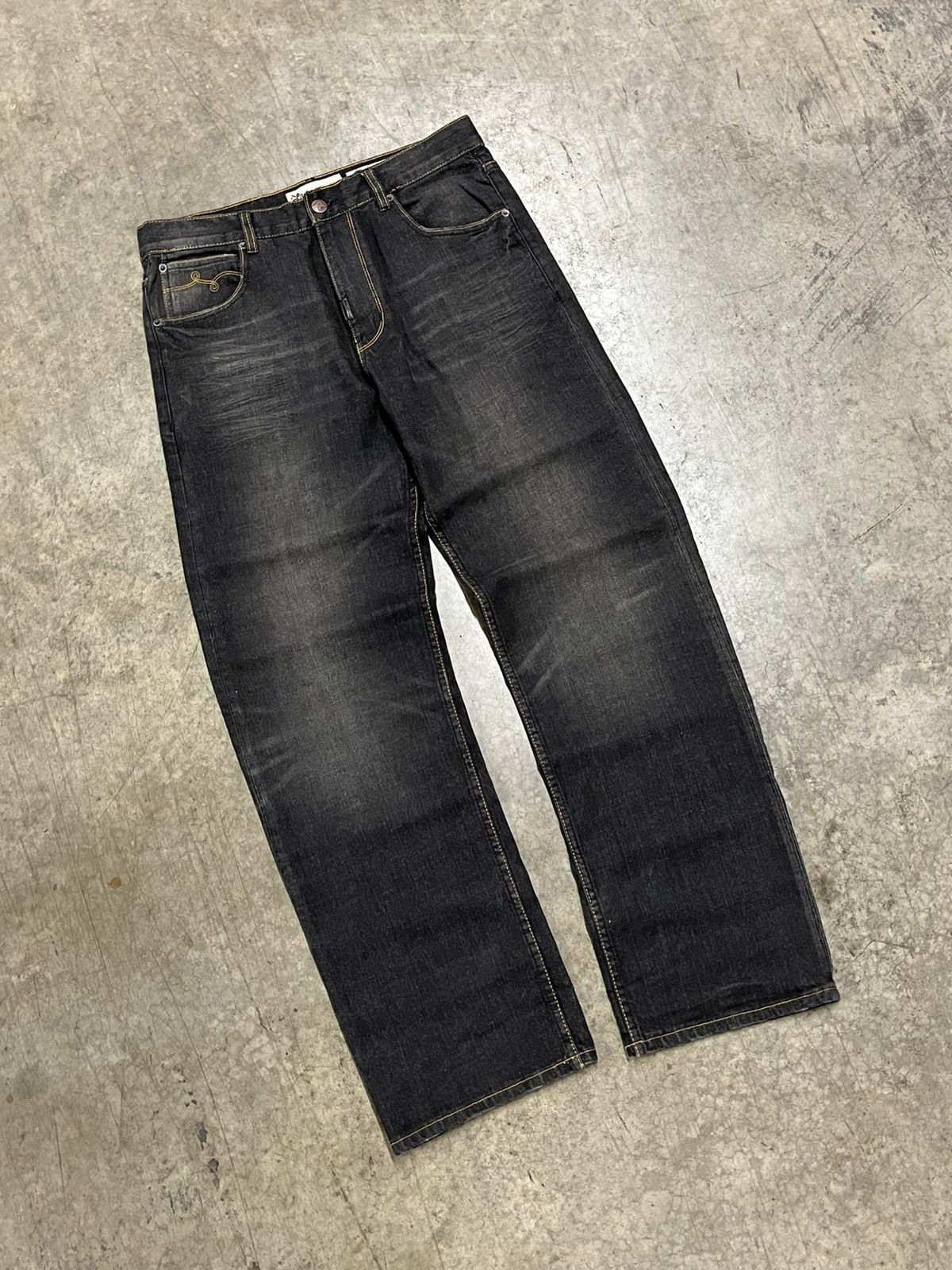 Southpole × Vintage Y2K baggy fit southpole style denim wide leg opium grunge Size US 34 / EU 50 - 1 Thumbnail