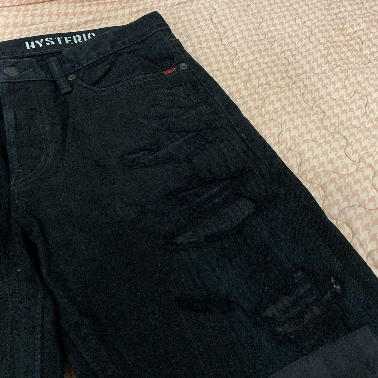 Hysteric Glamour Rare Distressed Punk Hysteric Glamour Selvedge Jeans Pants Size US 34 / EU 50 - 3 Thumbnail