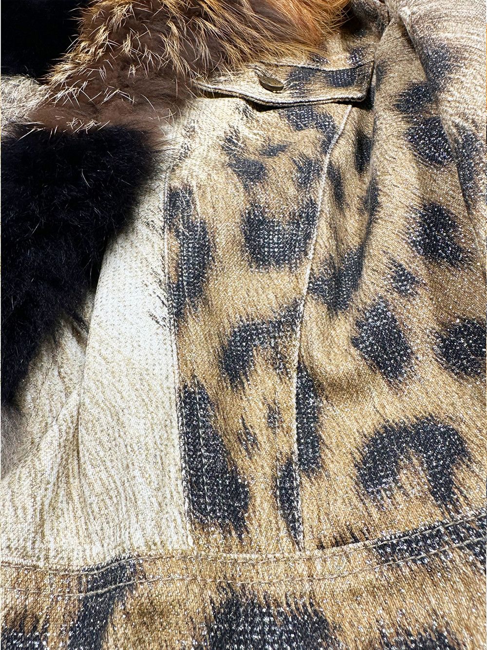 Roberto Cavalli Roberto Cavalli Fur Trucker Jacket Size S / US 4 / IT 40 - 3 Thumbnail