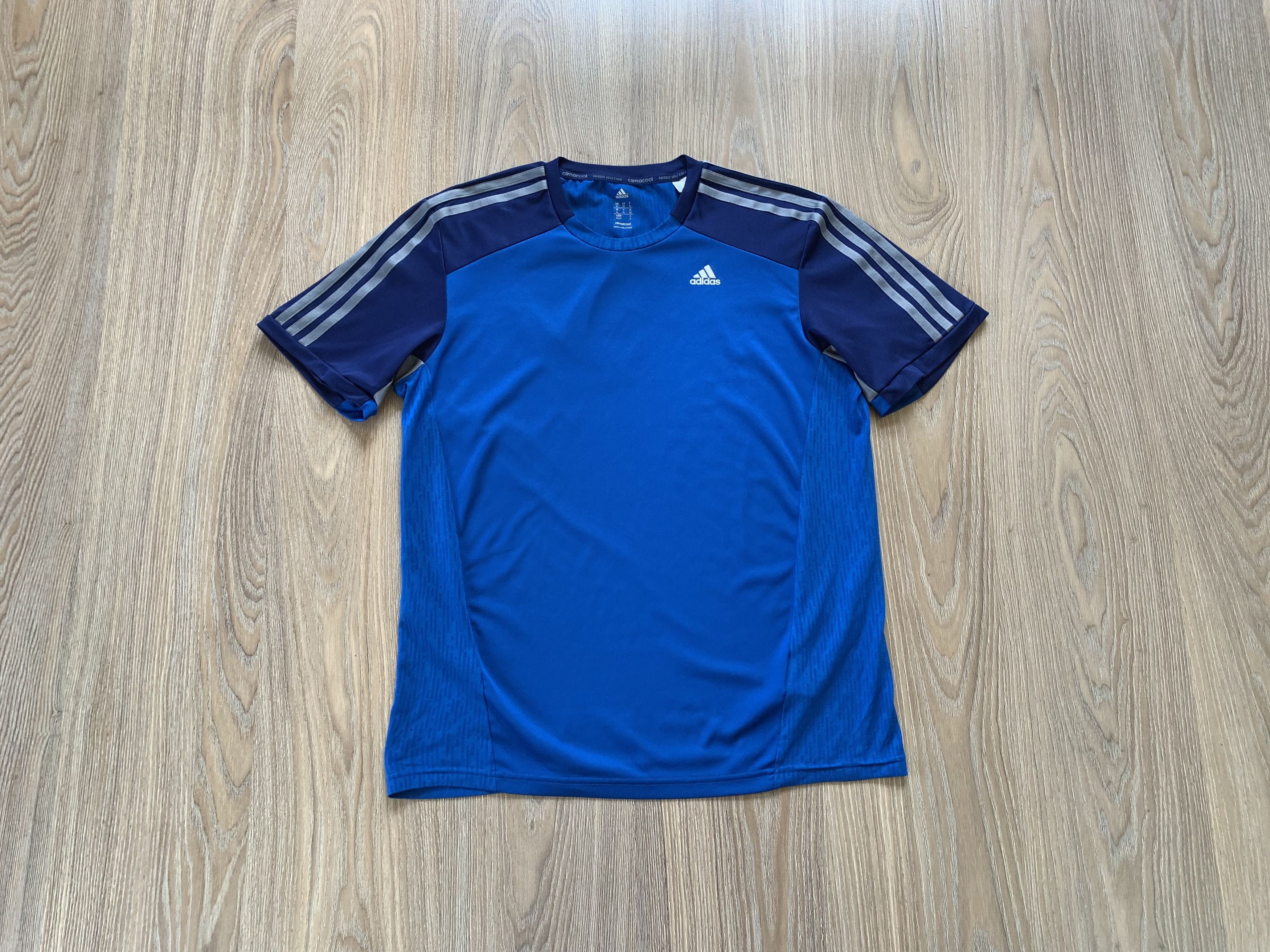 Adidas Adidas Climacool Blue Sport Training T-Shirt Size US M / EU 48-50 / 2 - 1 Thumbnail