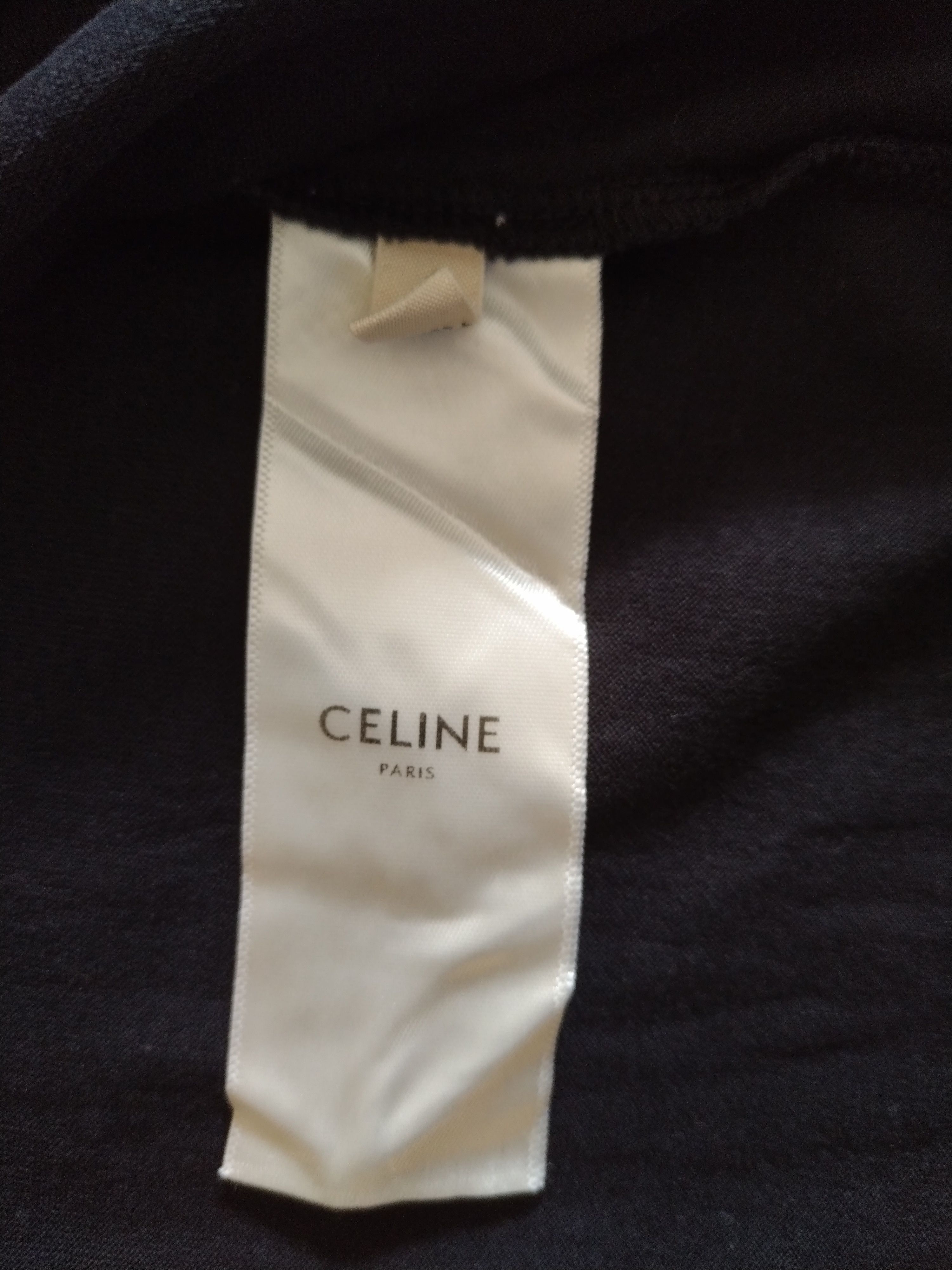 Celine 🔥Last drop! Cool Distressed LISA BLACKPINK Celine Black Tee Size US L / EU 52-54 / 3 - 19 Thumbnail