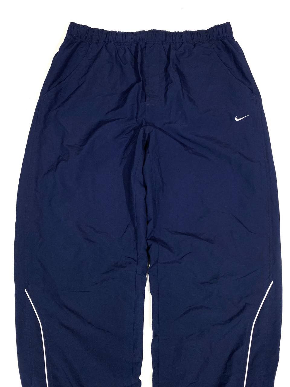 Nike Nike Track Pants Vintage Navy Nylon Y2K Parachute Size US 36 / EU 52 - 5 Thumbnail