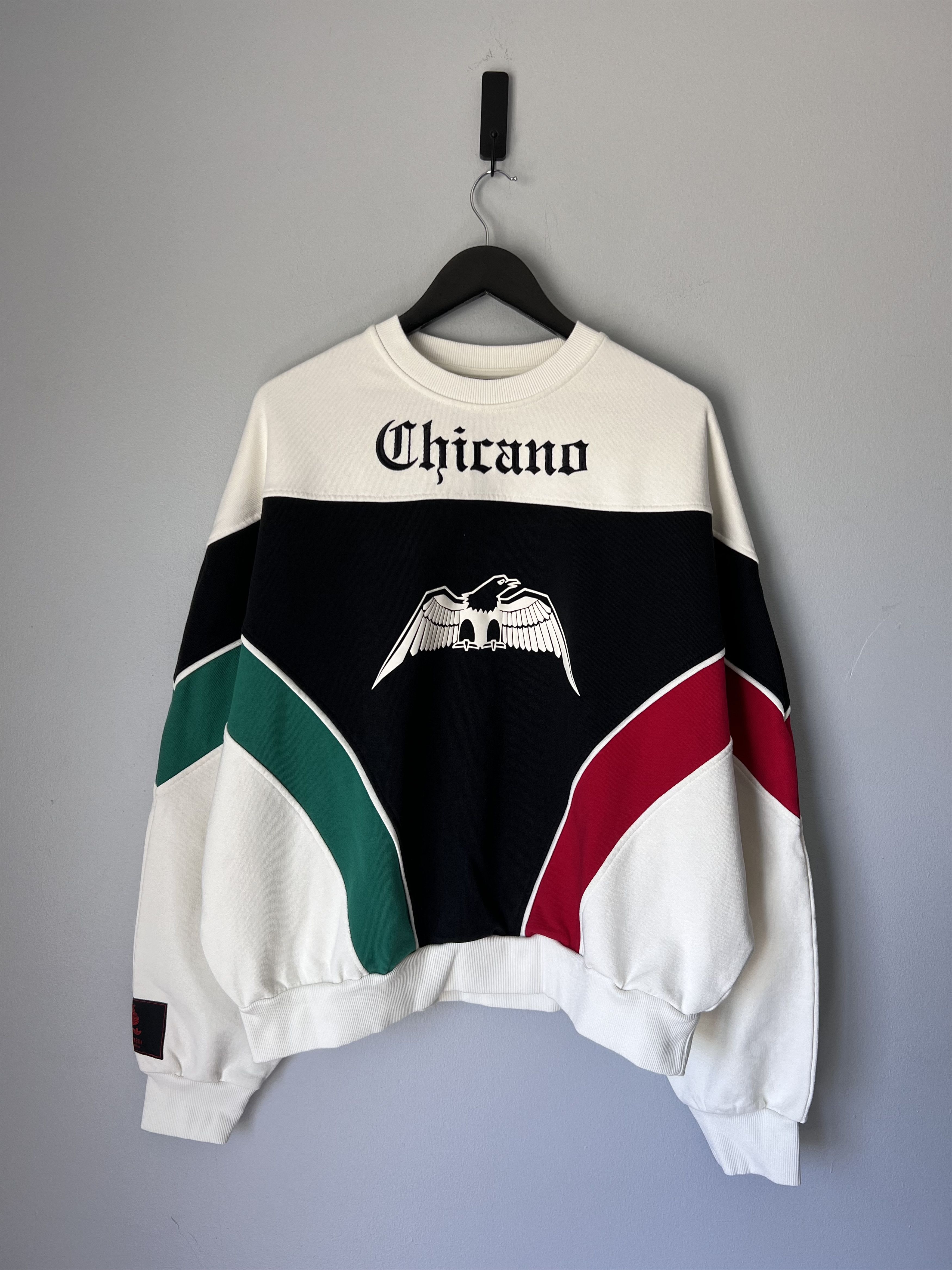 Adidas Willy Chavarria Chicano Sweatshirt in White - Main Image