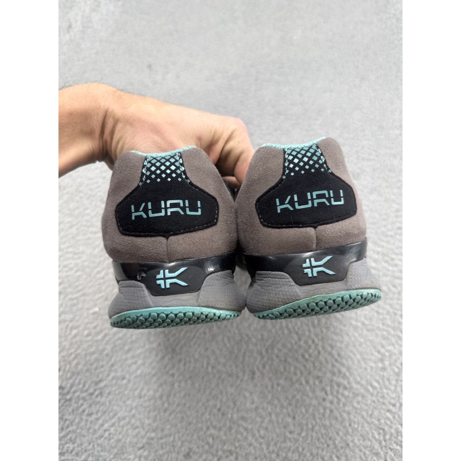 Vintage KURU Quantum Womens Sneakers Urban Concrete/Topaz Blue Sz 11.5 Workwear Athletic Synthetic Lace Up Size US 11.5 / IT 41.5 - 6 Thumbnail