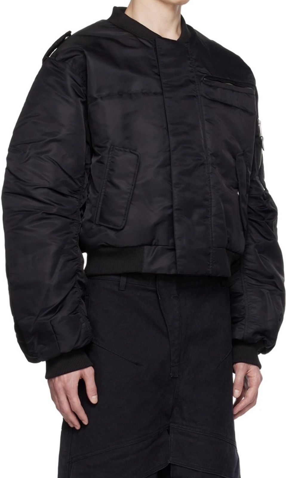 Entire Studios Entire Studios A-2 Bomber Jacket in Black Size US M / EU 48-50 / 2 - 1 Thumbnail