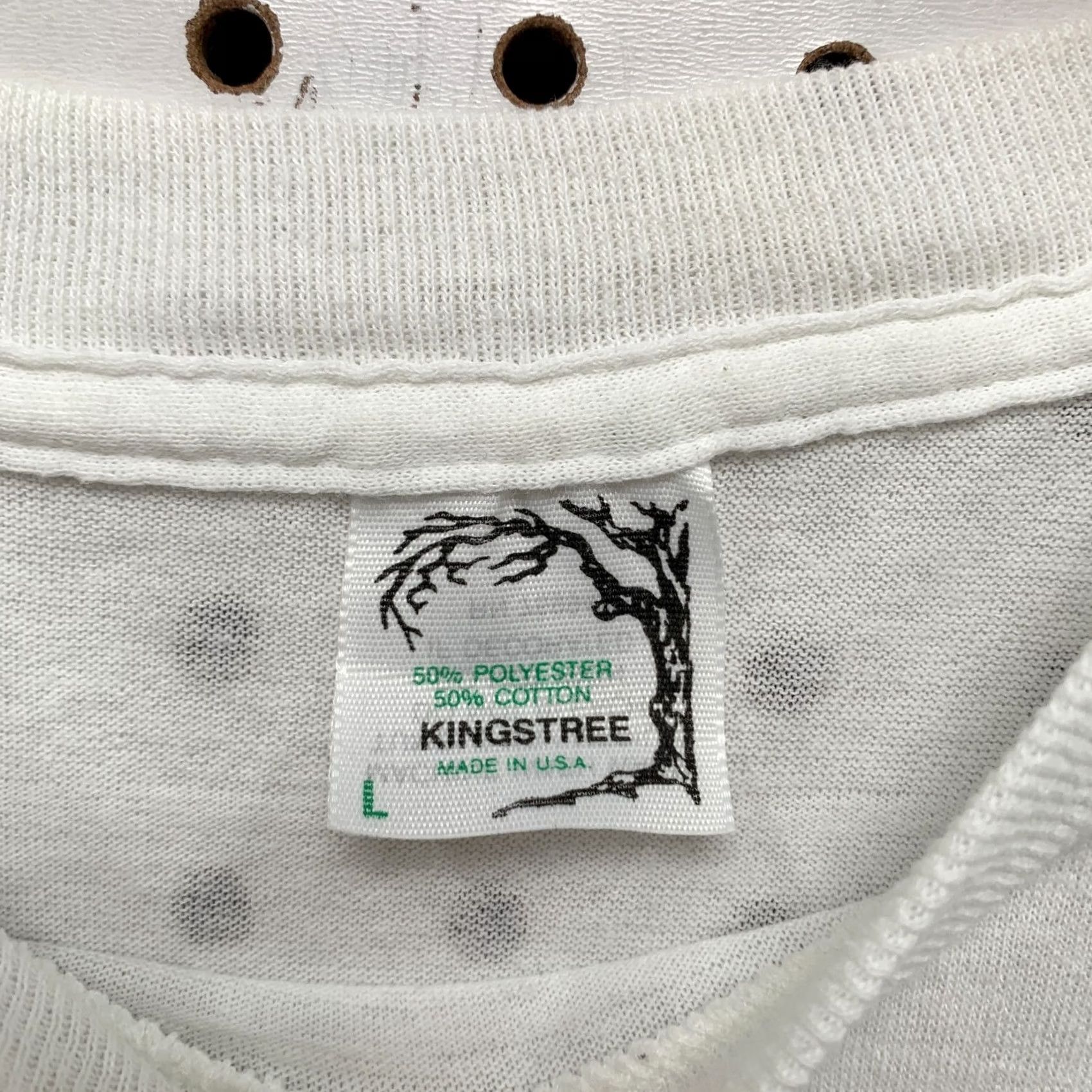 Vintage VINTAGE Three Stooges Shirt Mens Large White Single Stitch Knuckle Head 90s Movie Size US L / EU 52-54 / 3 - 7 Thumbnail