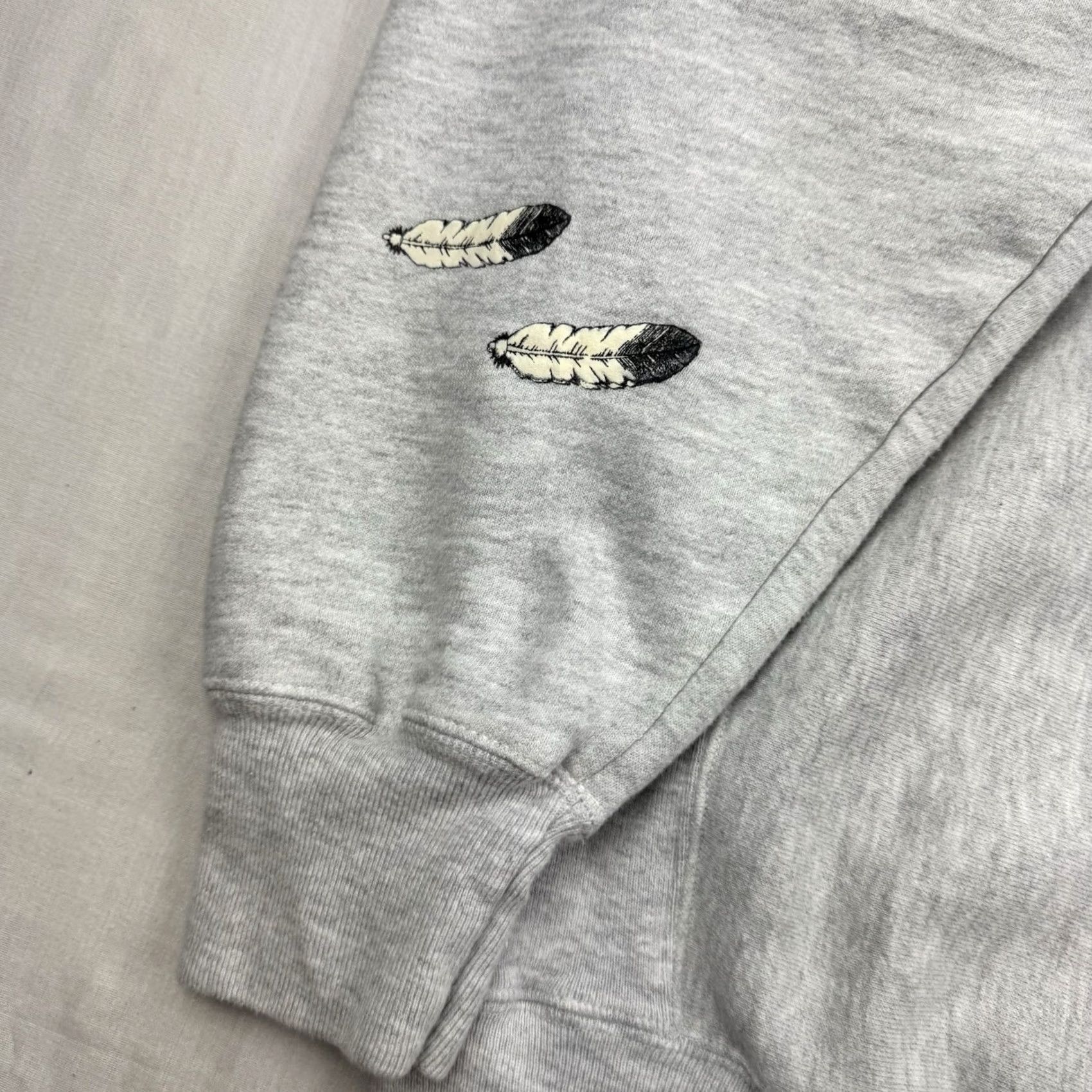 Champion VINTAGE Champion Reverse Weave Sweatshirt Men XL Gray Nature Animals Y2K Crew Neck Pullover Adults Mens Size US XL / EU 56 / 4 - 3 Thumbnail