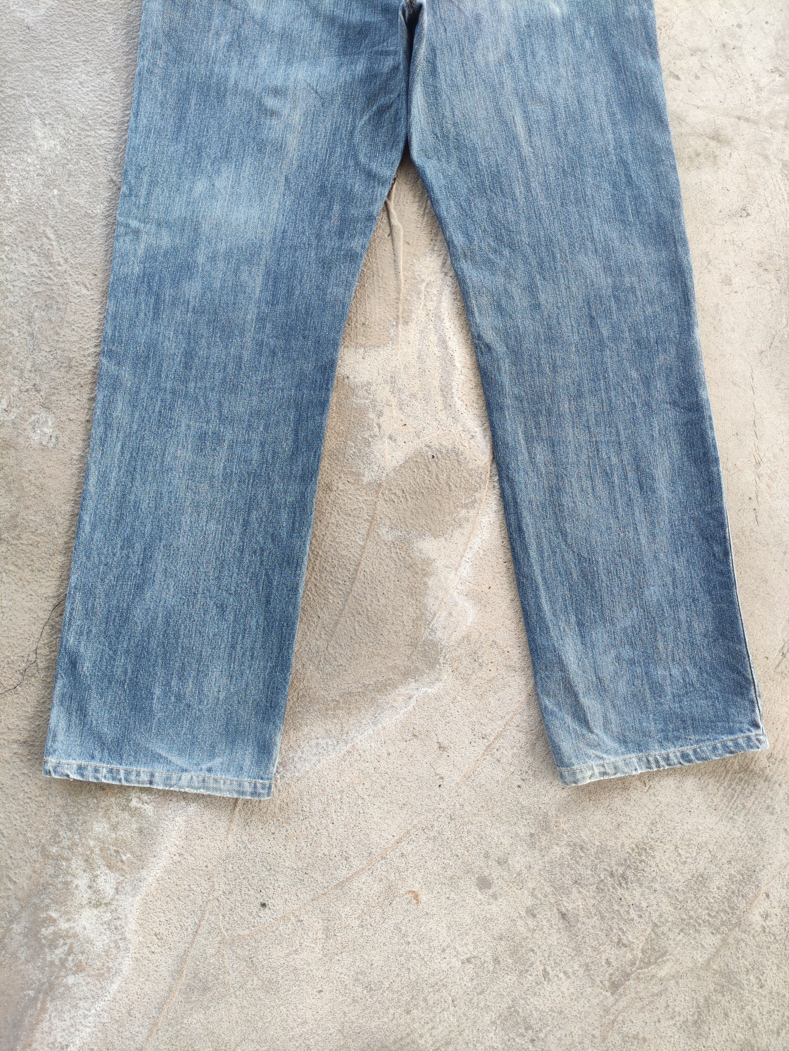 Japanese Brand Vintage Japanese Jean Distressed Fader Denim Pants Size US 34 / EU 50 - 10 Thumbnail