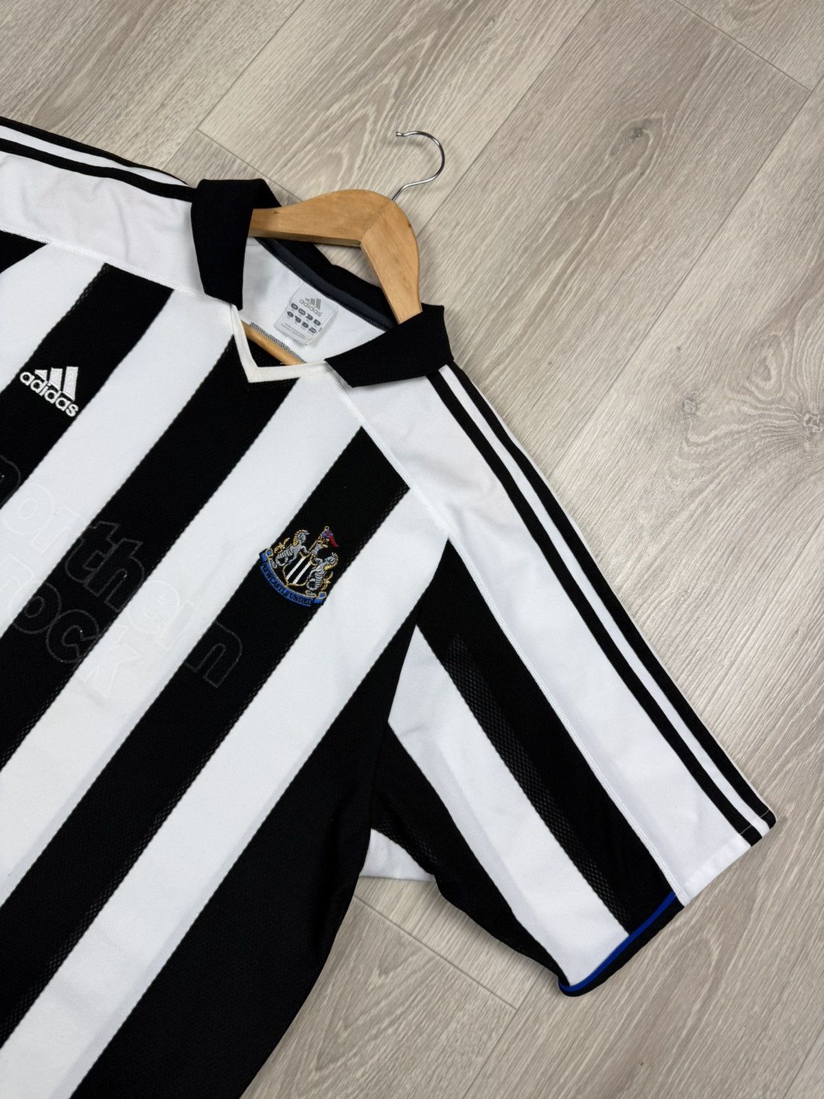 Adidas Newcastle United 2003-05 Football Shirt Soccer Jersey Adidas Size US XL / EU 56 / 4 - 2 Thumbnail
