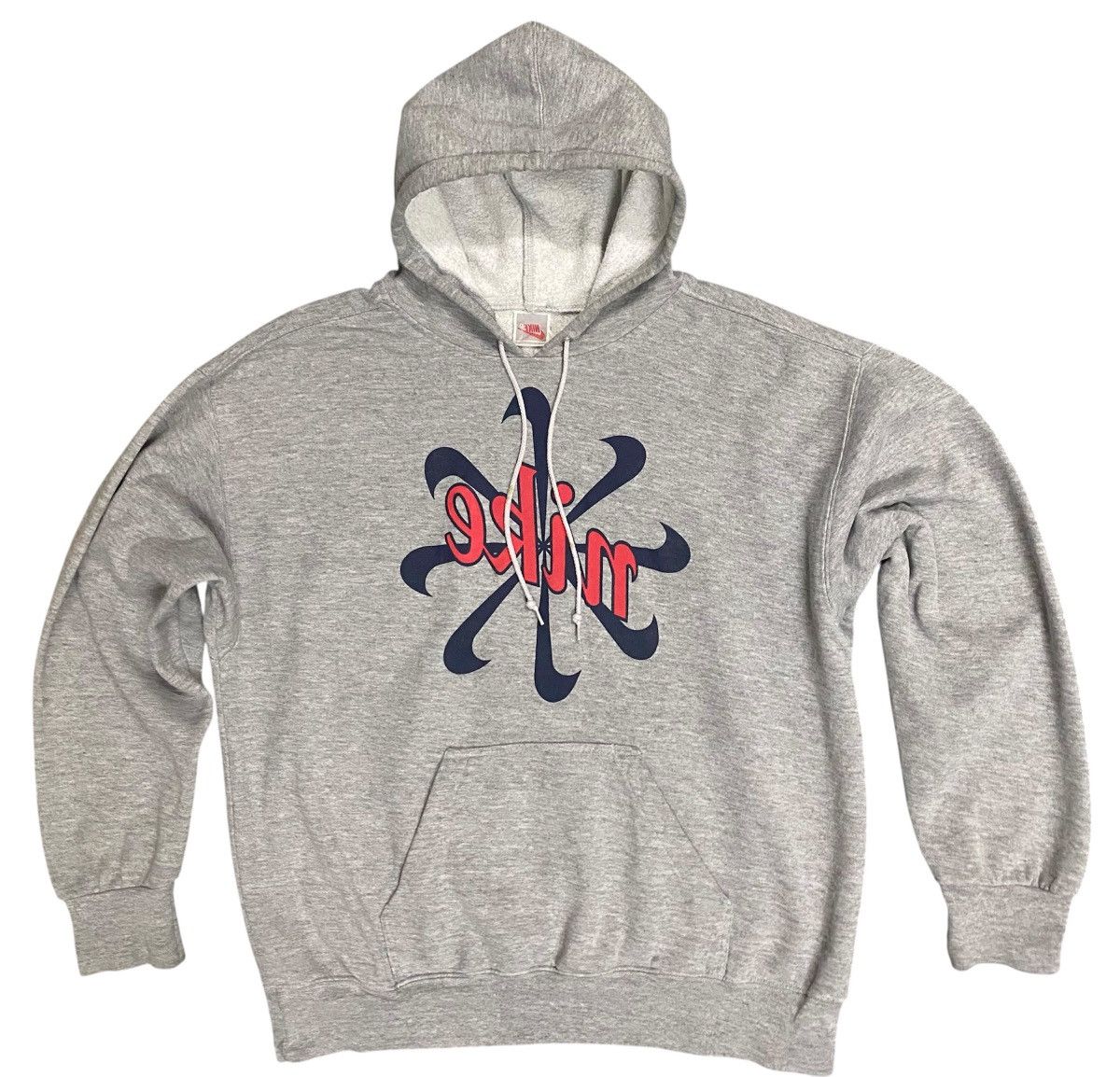 Nike Vintage Nike Pinwheel Burst Logo Hoodie Grey Y2K Size US L / EU 52-54 / 3 - 1 Thumbnail