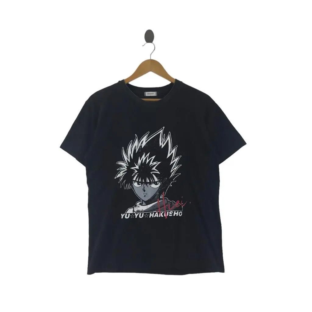 Anime BROWNY x YUYU HAKUSHO HIEI Anime Manga Tee Shirt Yoshihiro Size US M / EU 48-50 / 2 - 1 Thumbnail