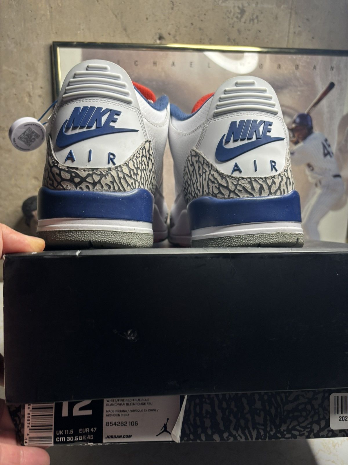 Air Jordan Retro OG True Blue 2016