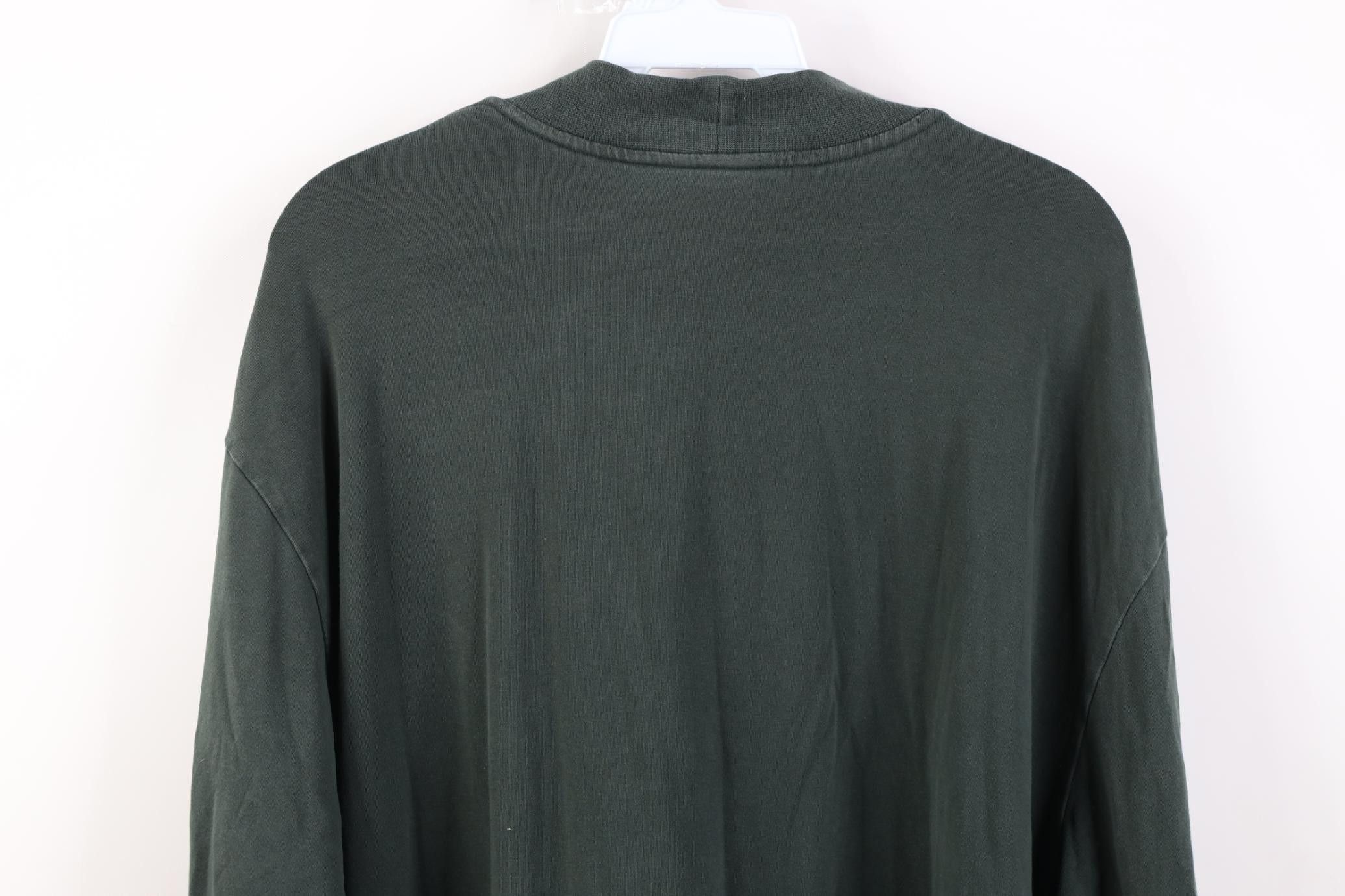 Nike Vintage Y2K Nike Mini Swoosh Mock Neck Long Sleeve T-Shirt Size US XXL / EU 58 / 5 - 16 Thumbnail
