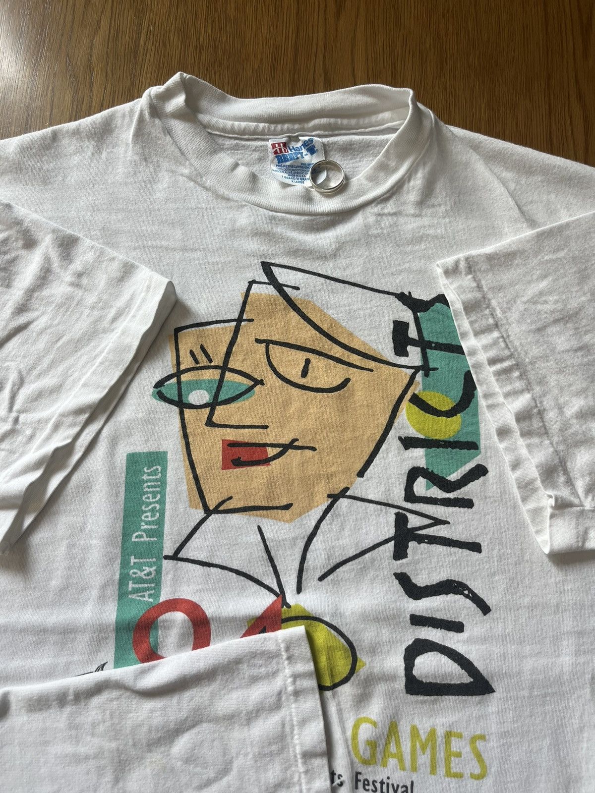 Arts & Science Vintage AT&T Presents DISTRICTS 94’s Georgia Games IT Tshirt Size US XL / EU 56 / 4 - 6 Thumbnail