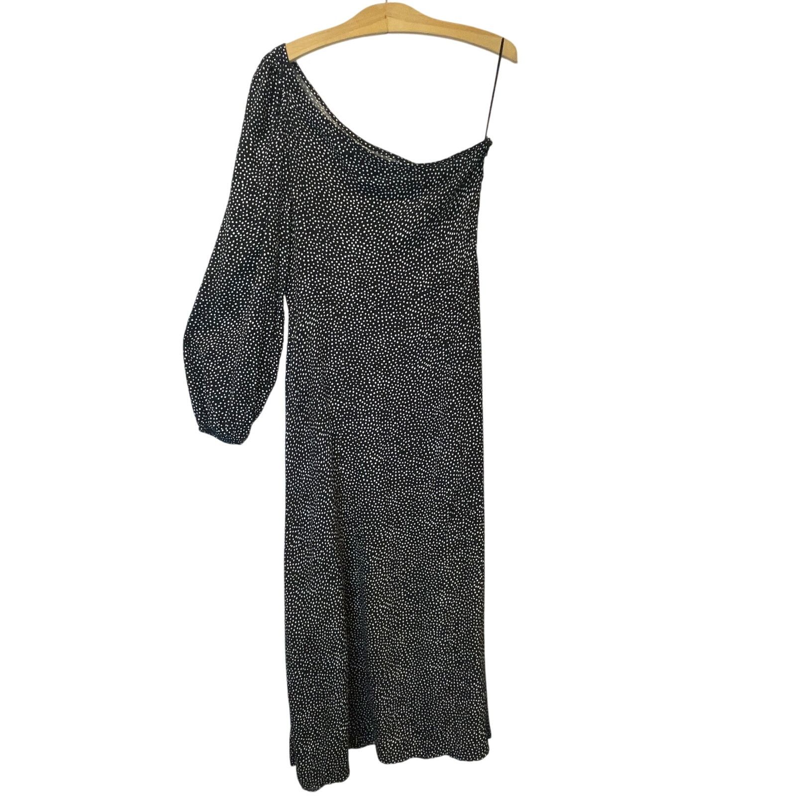Free People Free People Blake One Shoulder Polka Dot Maxi Dress Size 6 Size M / US 6-8 / IT 42-44 - 2 Thumbnail