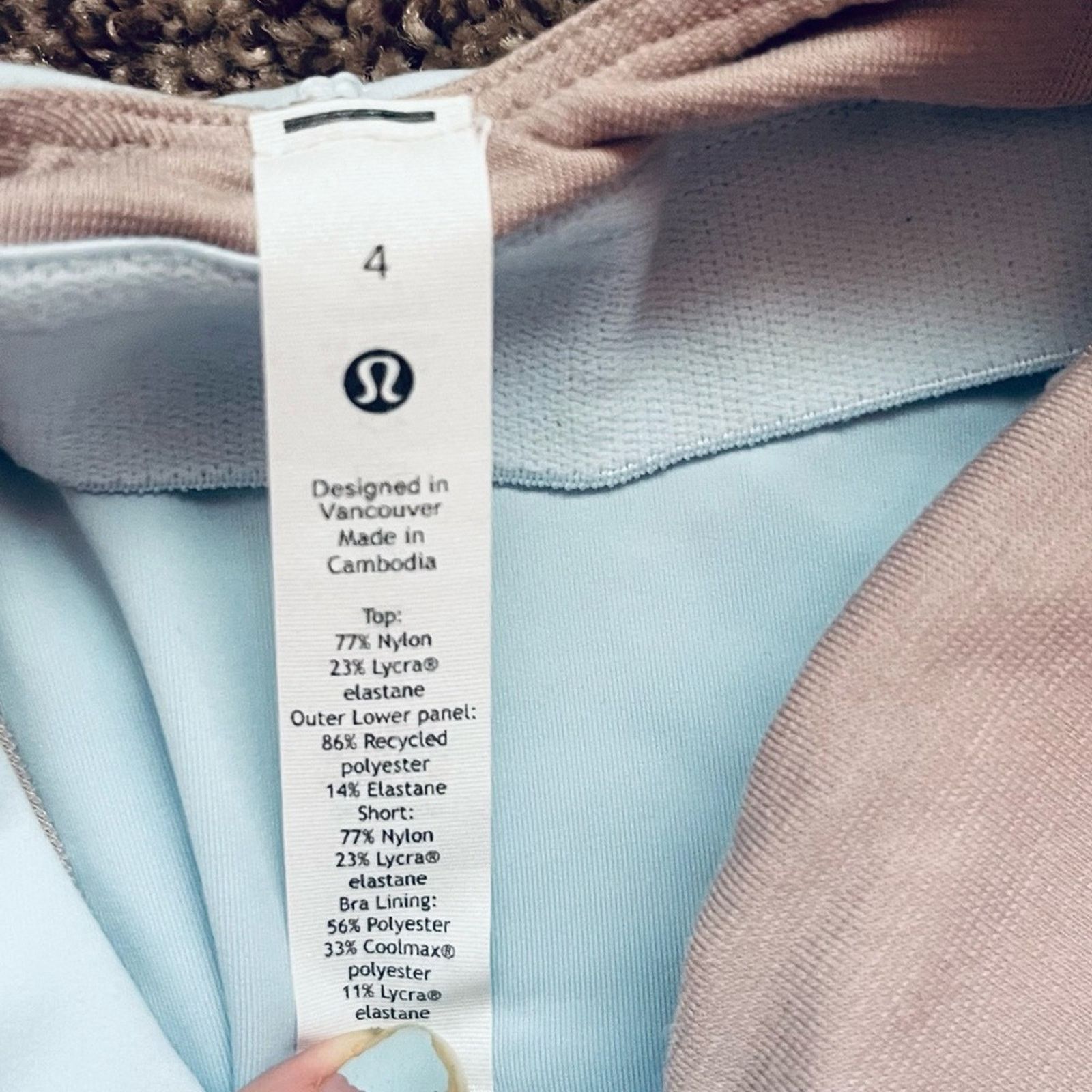 Lululemon Light Blue Lululemon Court Crush Tennis Dress Size S / US 4 / IT 40 - 11 Thumbnail